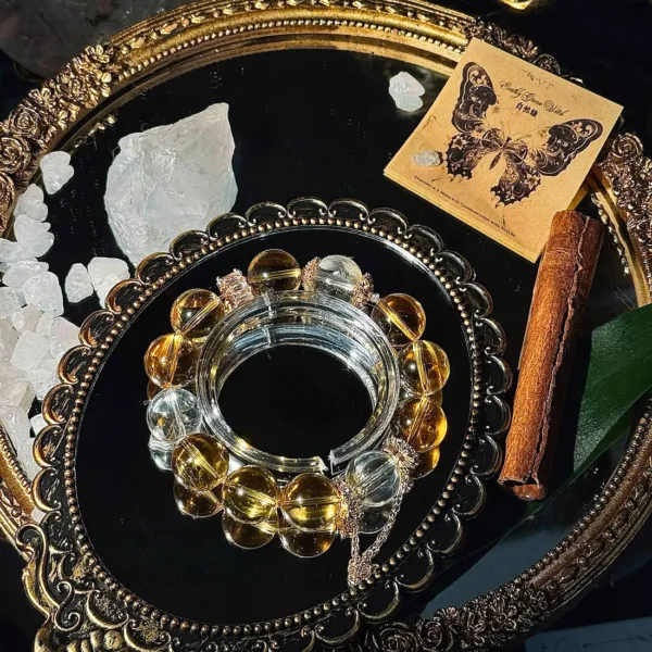 Collector's Grade Natural Citrine Bracelet Pure Citrine Jewelry Bracelet