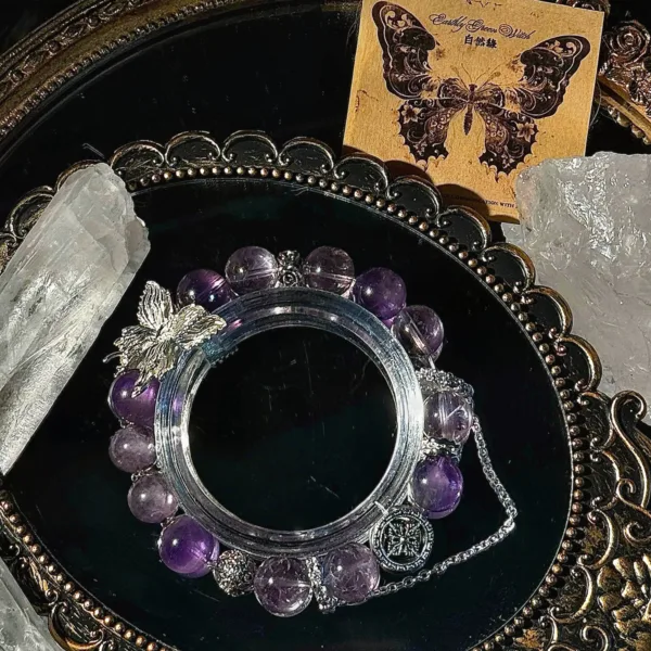 Personal Guardian Series Natural Crystal Bracelets Amethyst Bracelet