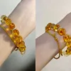 Personal Guardian Series Pi Xiu Natural Yellow Quartz Yellow Tower Quartz Crystal Bracelet
